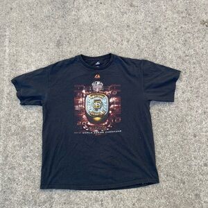 Majestic Black Giants 2010 World Series Champions Tee